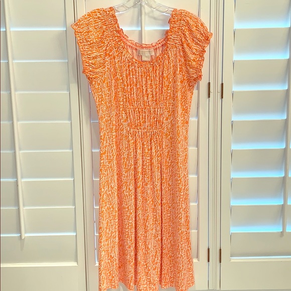 Michael Kors orange and white dress - Picture 6 of 10